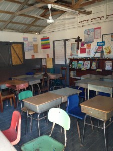 Holy Cross school sander Belize