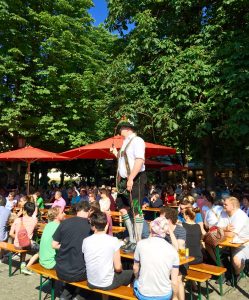 Beer Garden Munich, Family vacation Munich
