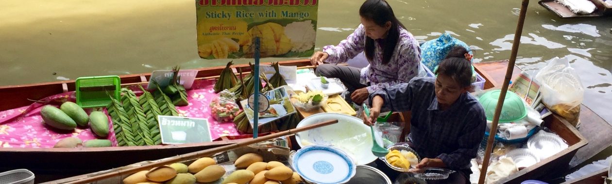 Thailand, Bangkok, Floating Market, Bangkok floating market