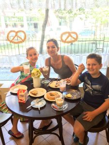 Prague Breakfast, Family Prague vacation, Prague bakery