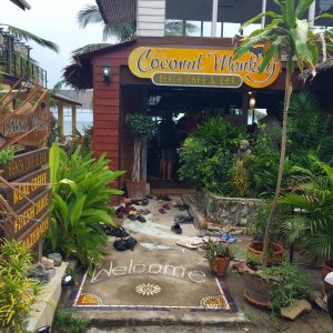 Best cafe Koh Tao, Coffee shop review Koh Tao, Coconut Monkey Beach Cafe and Bar Koh Tao, Favorite Coffee Shop Koh Tao