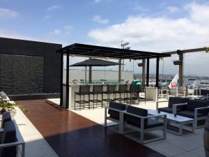 Star Alliance Lounge Patio, LAX