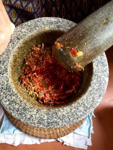 Mortar and Pestle, curry, Thai Food, Red Curry