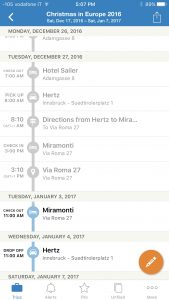 Tripit, Travel app, mobile travel app