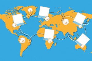 Family travel, family vacation, world map,