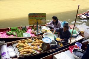 Thailand, Bangkok, Floating Market, Bangkok floating market