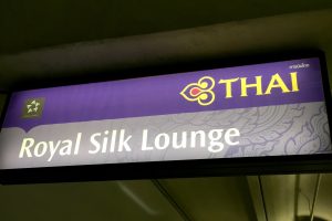 Bangkok, Thai Airways Royal Silk Lounge, Bangkok Suvarnabhumi International Airport